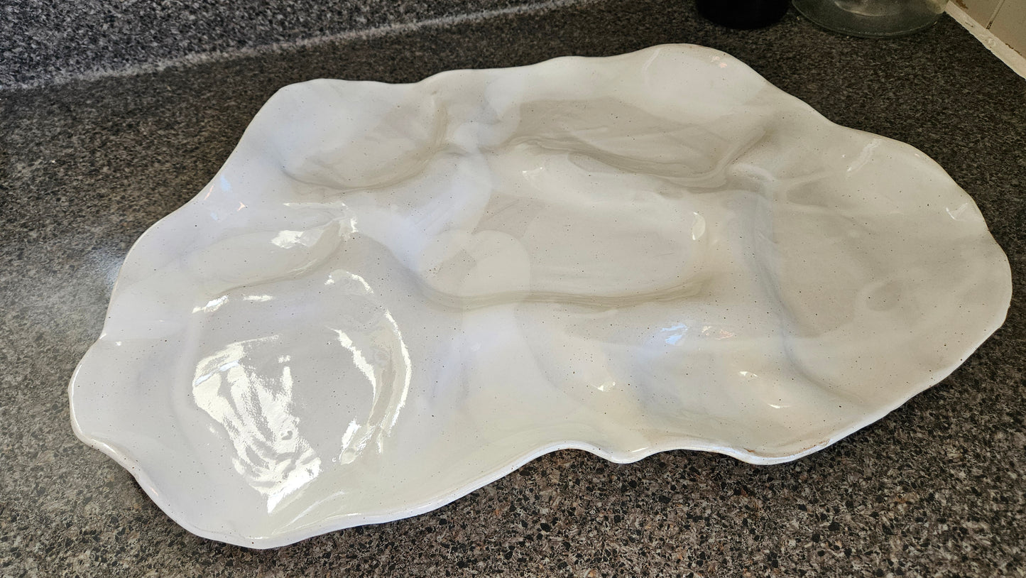 Organic Wavey Platter