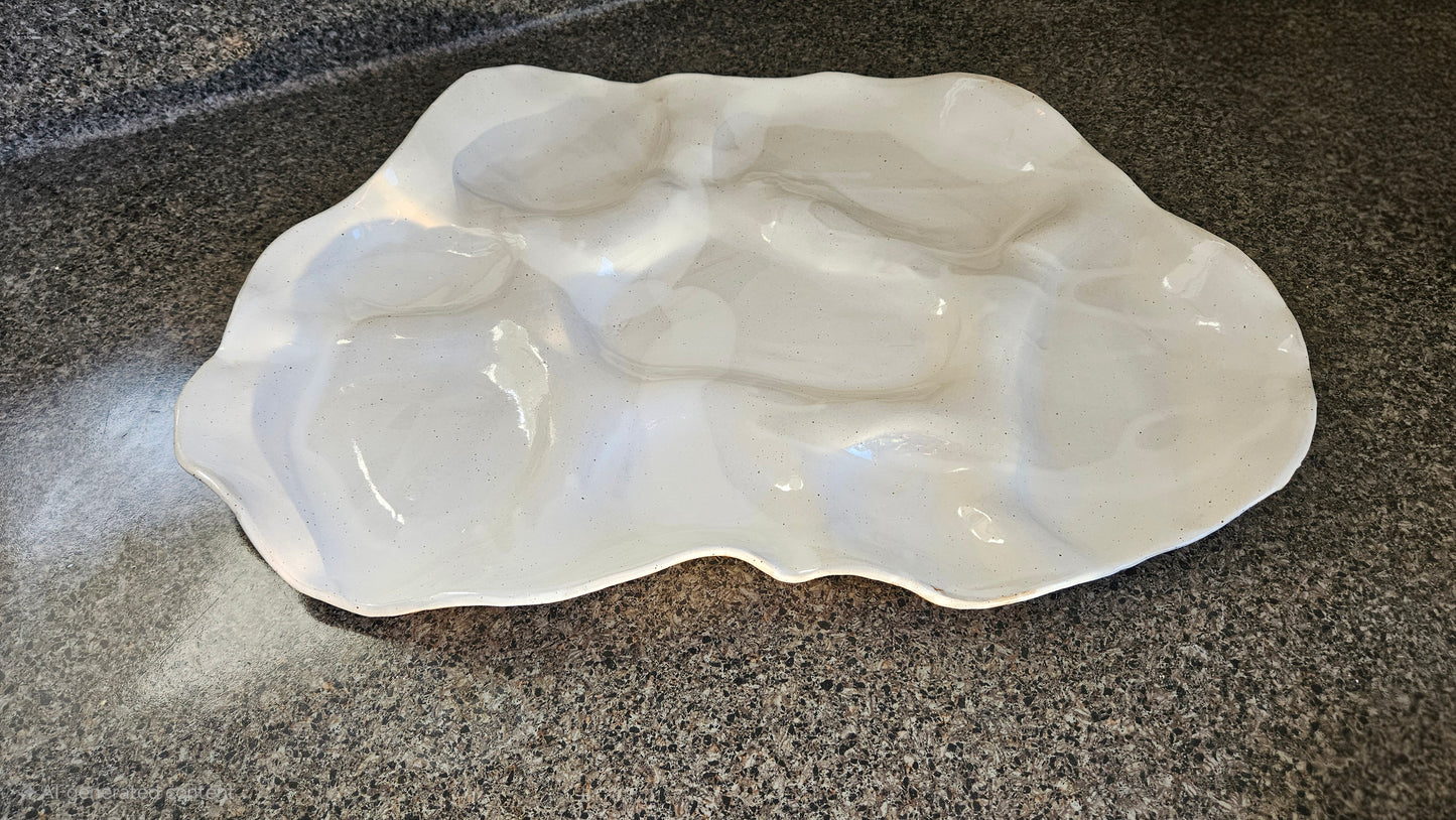 Organic Wavey Platter