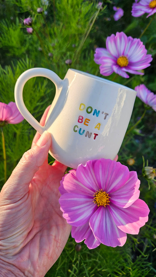 Rainbow connection mugs