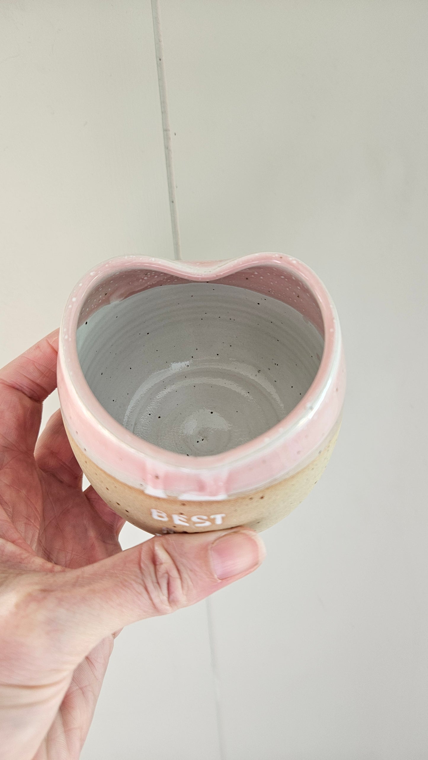 Affirmation Heart tumblers