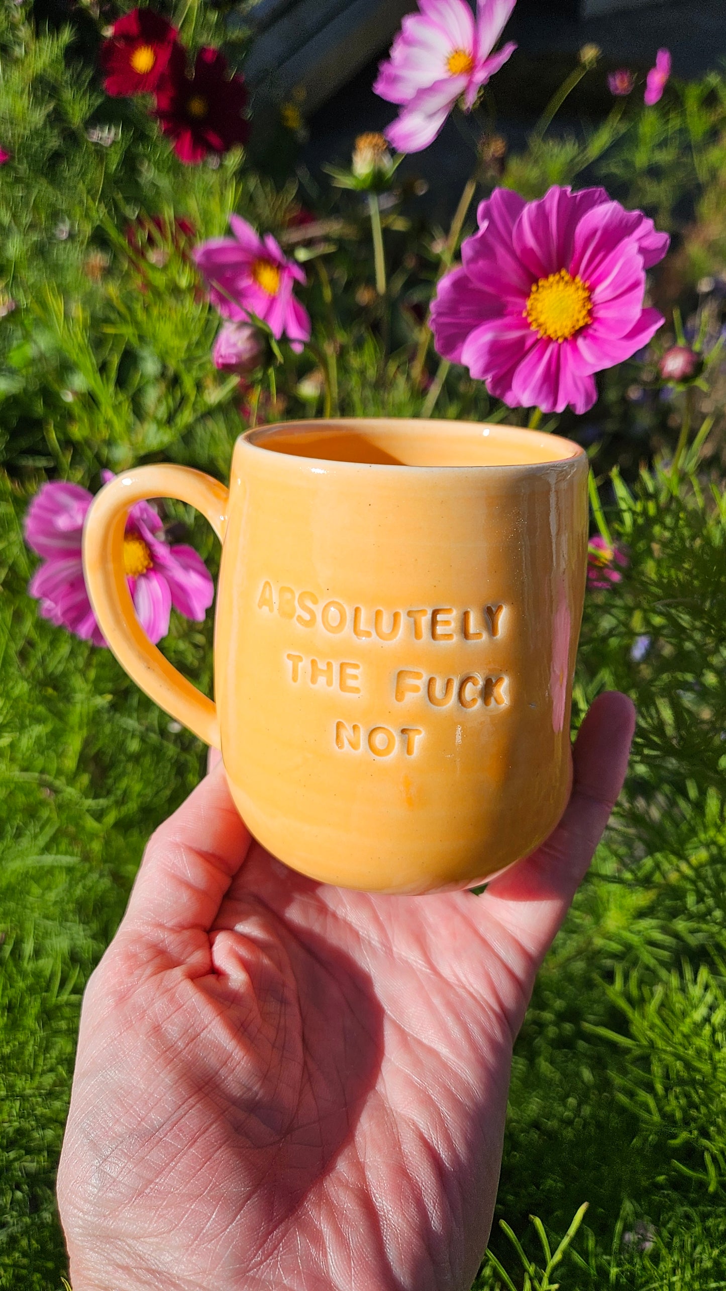 Naughty huggy mug