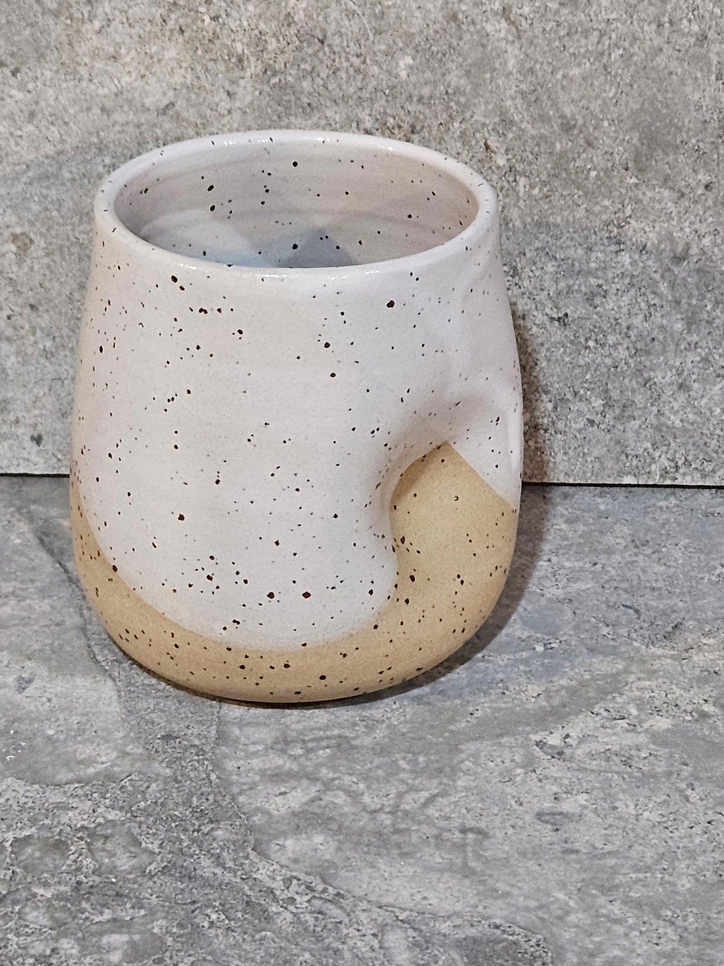 Thumb dent tumblers - speckled