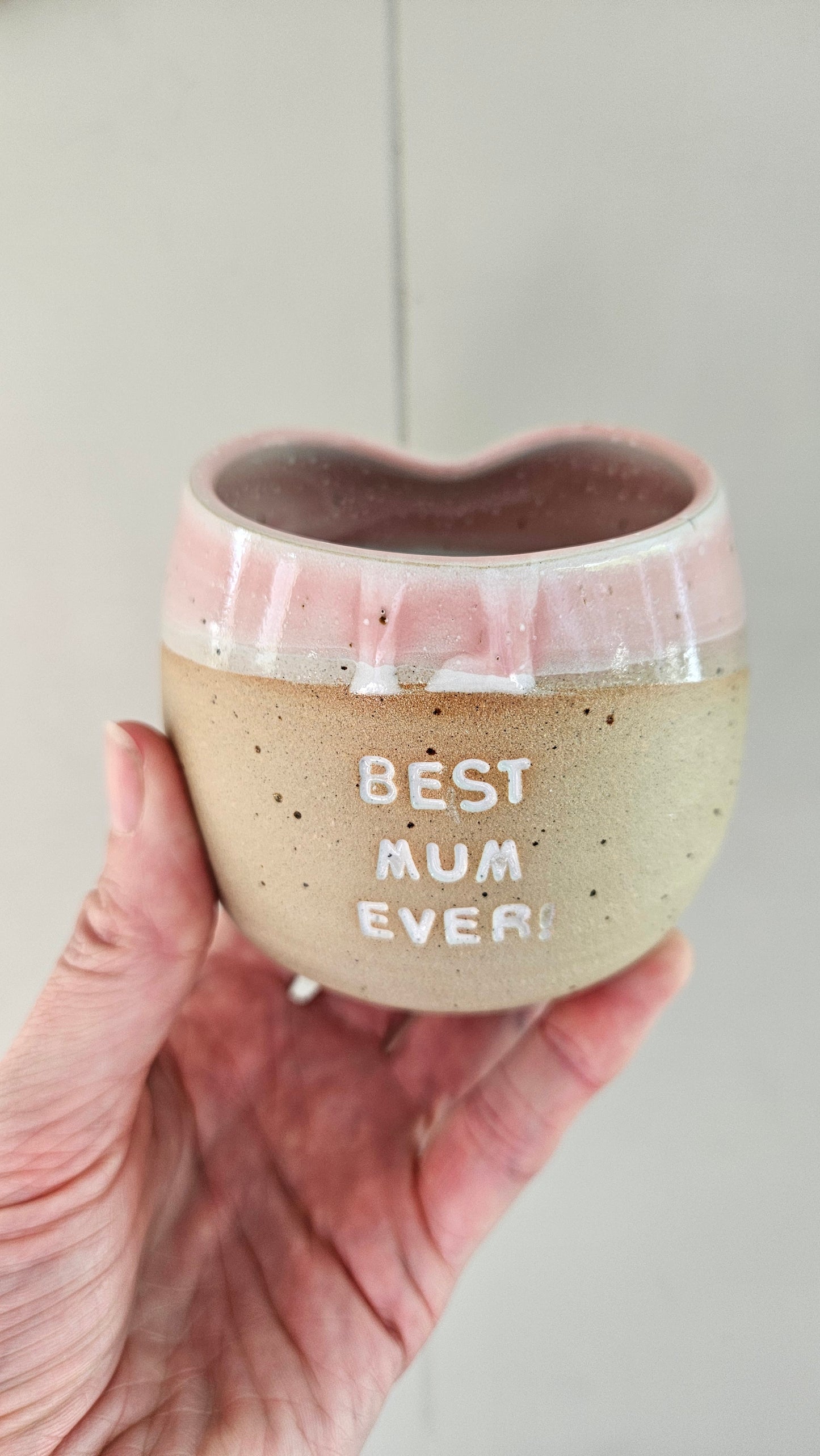 Affirmation Heart tumblers