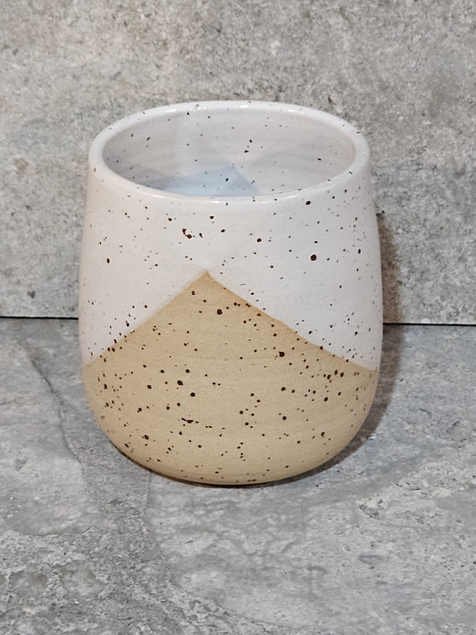 Thumb dent tumblers - speckled