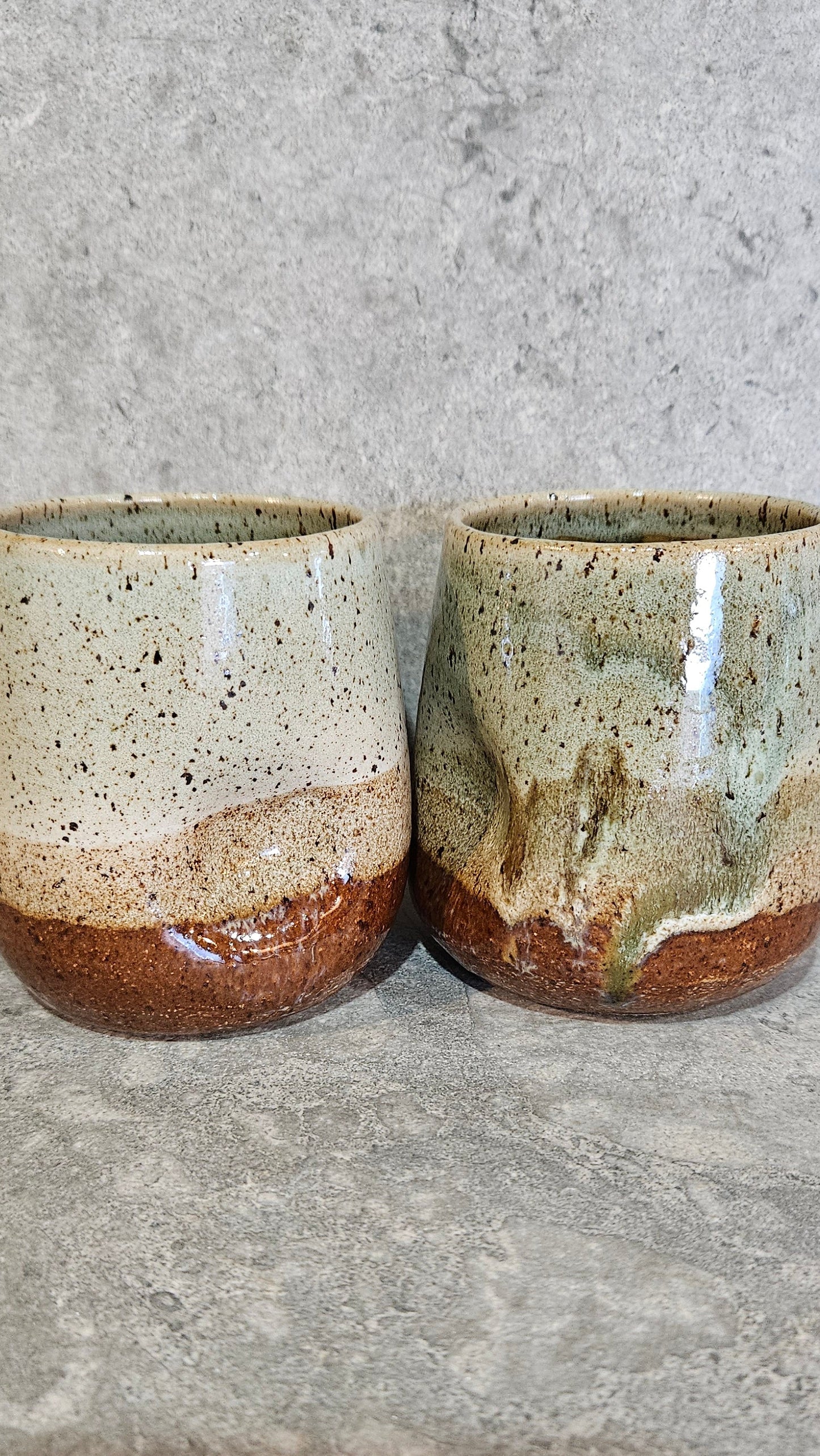 Thumb dent Tumbler- Moss