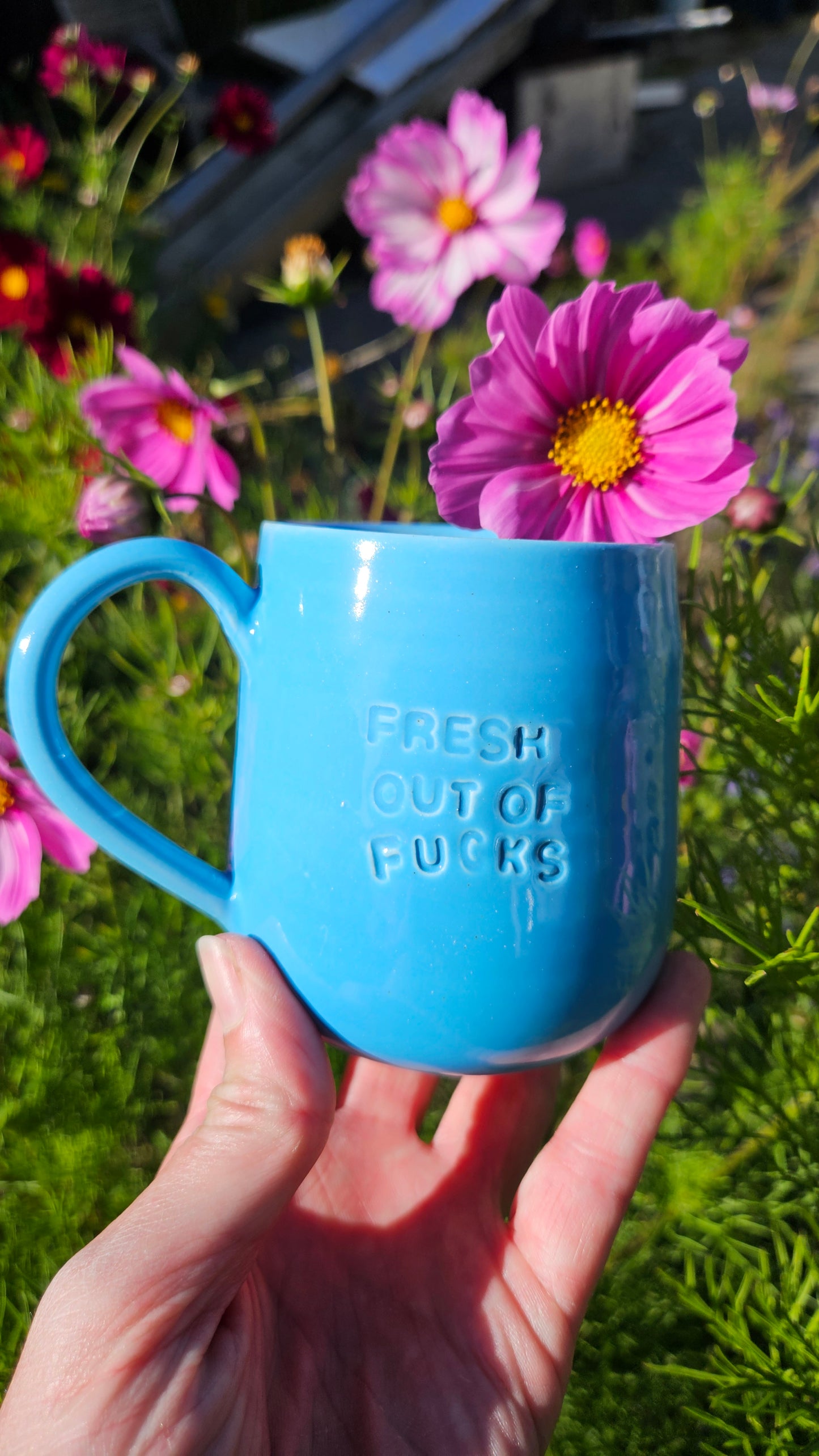 Naughty huggy mug
