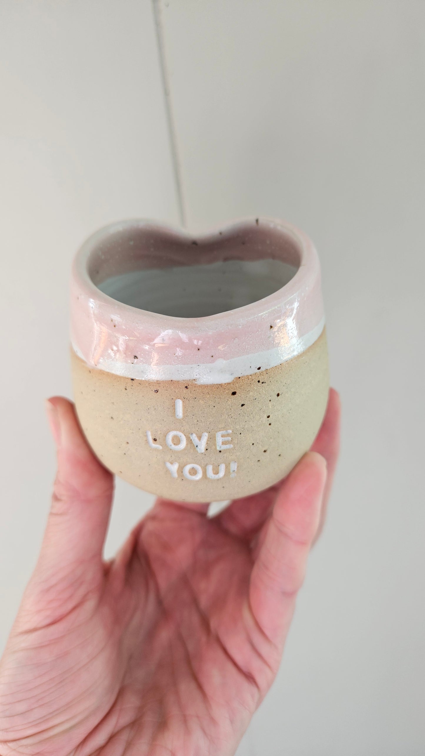 Affirmation Heart tumblers