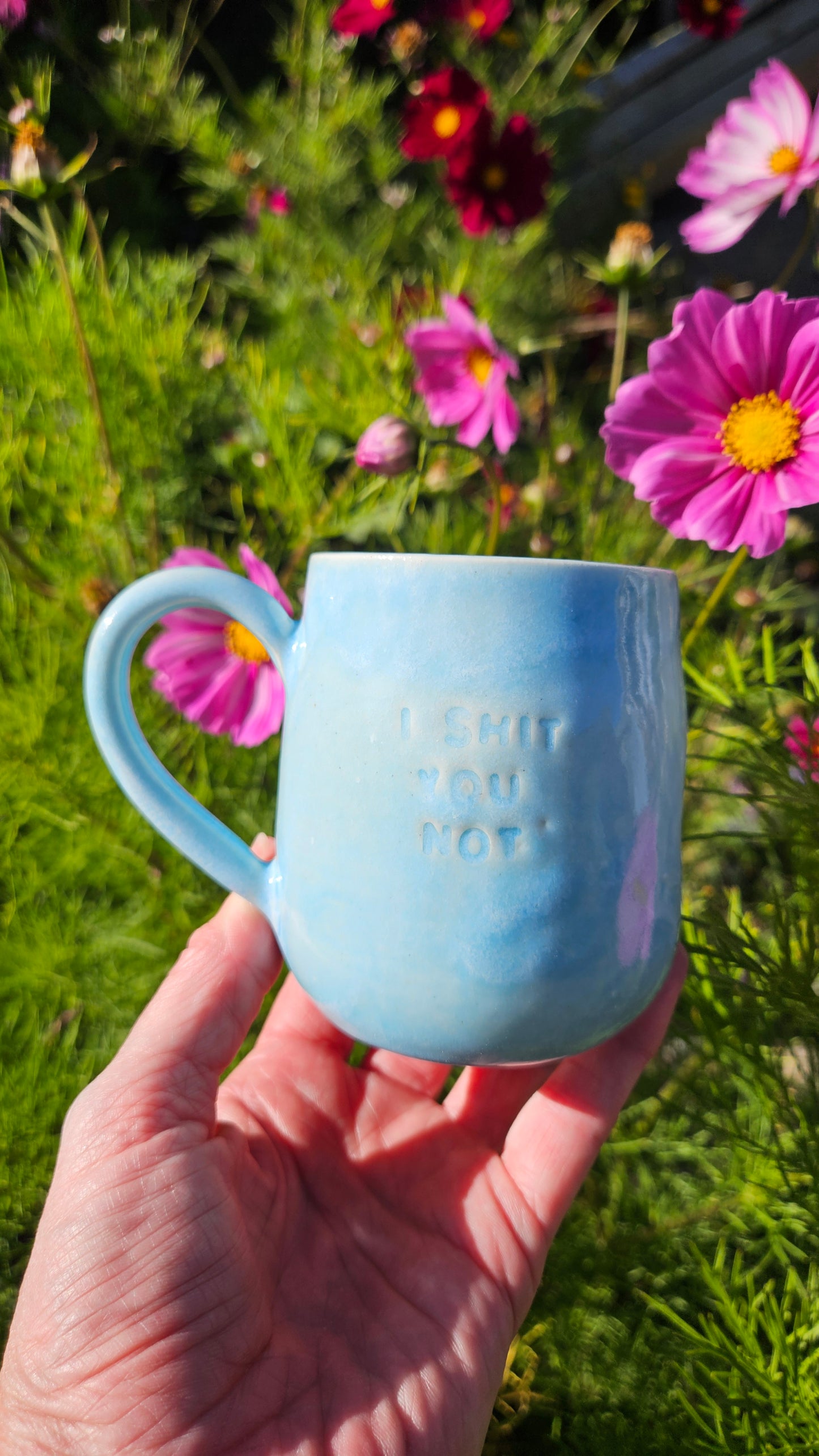 Naughty huggy mug