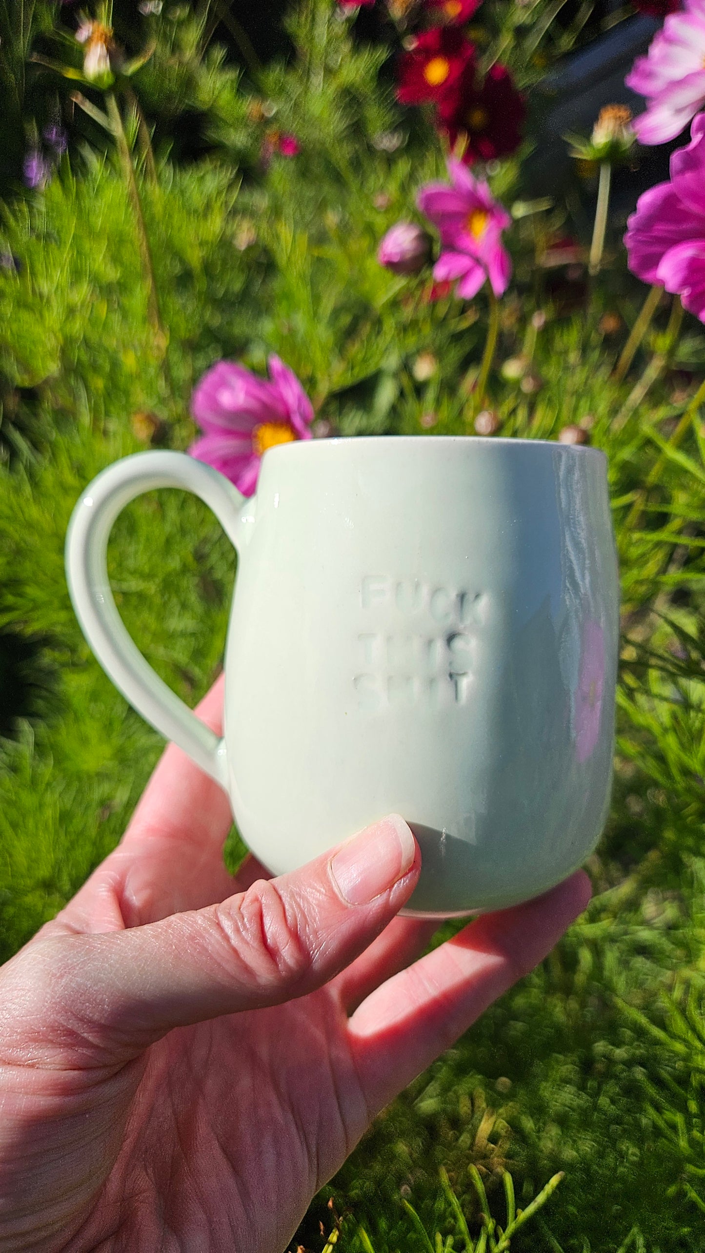 Naughty huggy mug